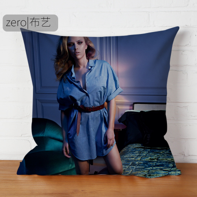 Scarlett Johansson Premium Hollow Cotton Pillow - Image 17