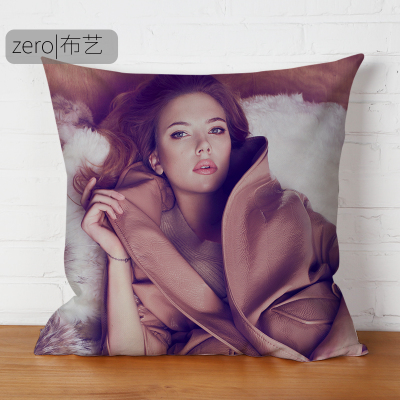 Scarlett Johansson Premium Hollow Cotton Pillow - Image 20