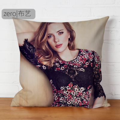 Scarlett Johansson Premium Hollow Cotton Pillow - Image 19