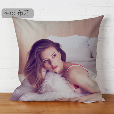 Scarlett Johansson Premium Hollow Cotton Pillow - Image 18