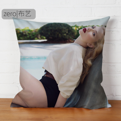 Scarlett Johansson Premium Hollow Cotton Pillow - Image 13