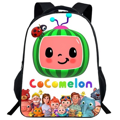 CoCoMelon Backpack Kids Youth Student High Capacity Waterproof School Bag Birthday Gifts - Image 8