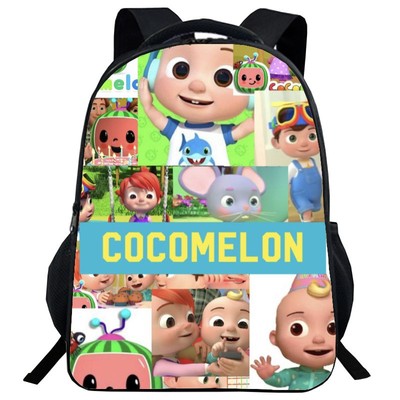 CoCoMelon Backpack Kids Youth Student High Capacity Waterproof School Bag Birthday Gifts - Image 19