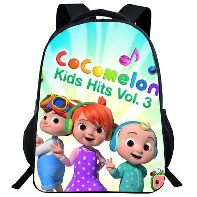 CoCoMelon Backpack Kids Youth Student High Capacity Waterproof School Bag Birthday Gifts - Image 20