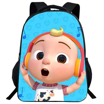 CoCoMelon Backpack Kids Youth Student High Capacity Waterproof School Bag Birthday Gifts - Image 24