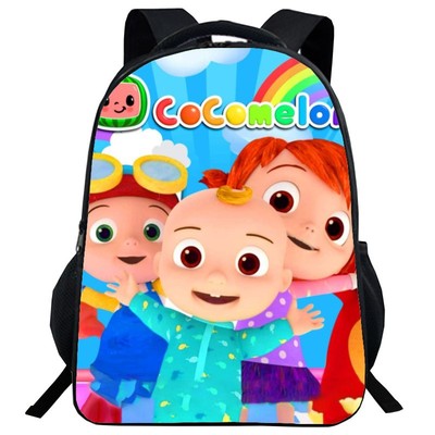 CoCoMelon Backpack Kids Youth Student High Capacity Waterproof School Bag Birthday Gifts - Image 6