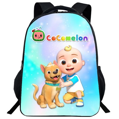 CoCoMelon Backpack Kids Youth Student High Capacity Waterproof School Bag Birthday Gifts - Image 10