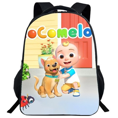 CoCoMelon Backpack Kids Youth Student High Capacity Waterproof School Bag Birthday Gifts - Image 11