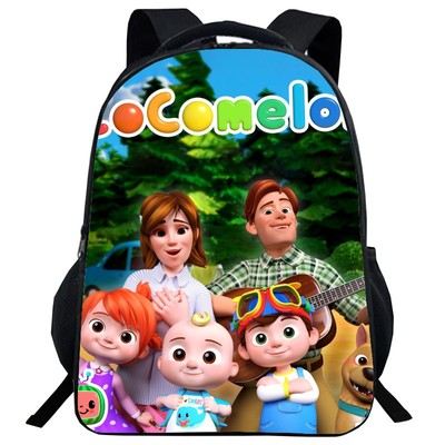 CoCoMelon Backpack Kids Youth Student High Capacity Waterproof School Bag Birthday Gifts - Image 12