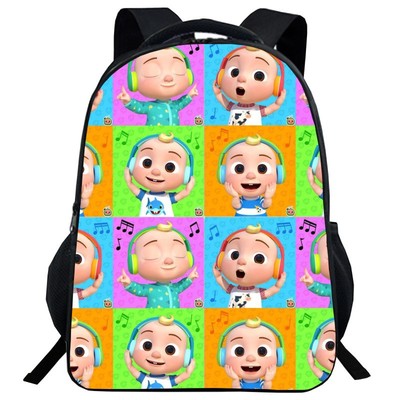 CoCoMelon Backpack Kids Youth Student High Capacity Waterproof School Bag Birthday Gifts - Image 13