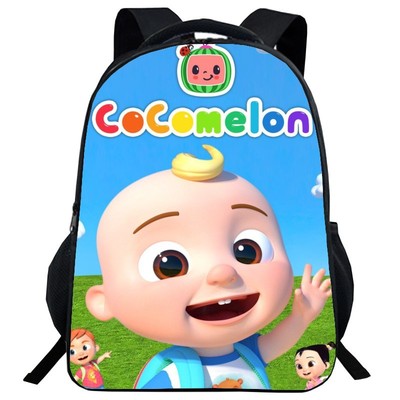 CoCoMelon Backpack Kids Youth Student High Capacity Waterproof School Bag Birthday Gifts - Image 16