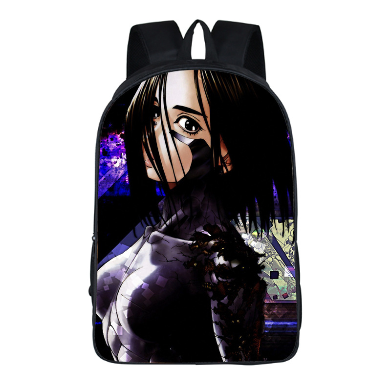 16‘’Alita: Battle Angel Backpack School Bag - Image 17
