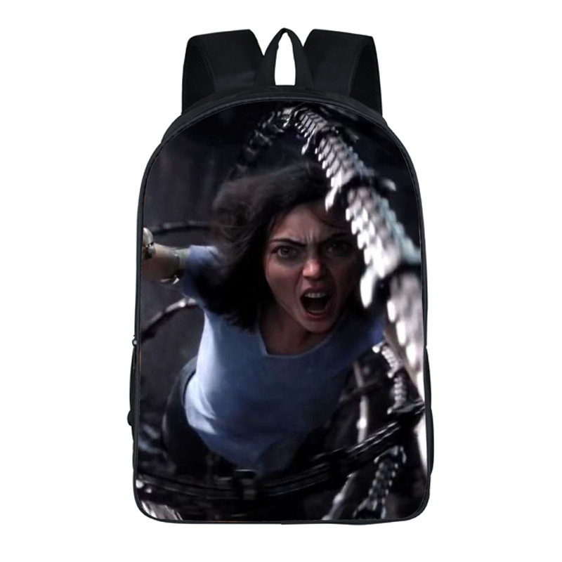 16‘’Alita: Battle Angel Backpack School Bag - Image 3