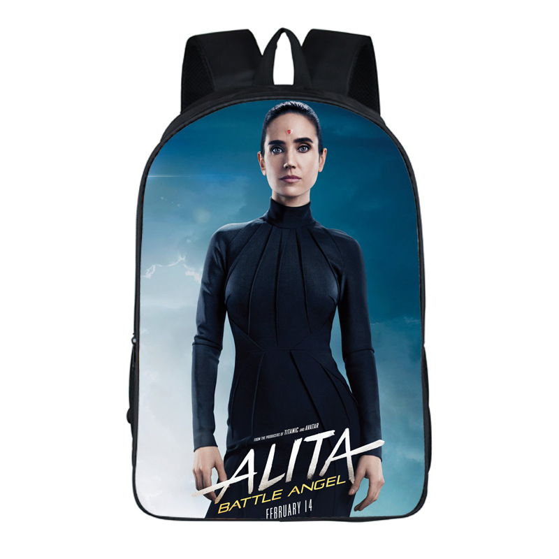 16‘’Alita: Battle Angel Backpack School Bag - Image 8