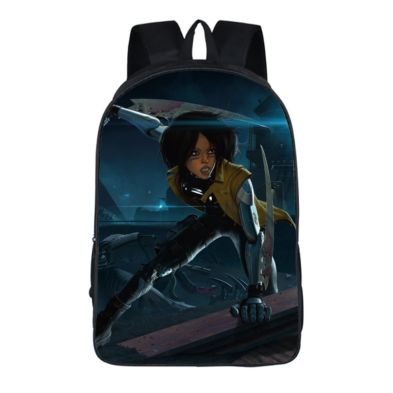 16‘’Alita: Battle Angel Backpack School Bag - Image 11