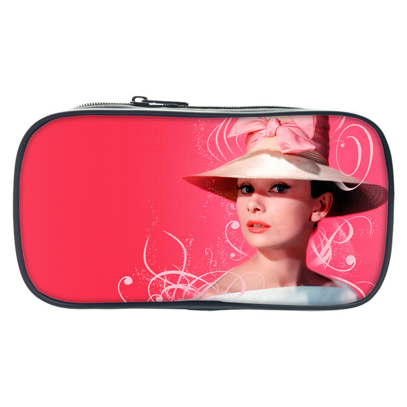 Audrey Hepburn Pen Case Student’s Large Capacity Pencil Bag - Image 6