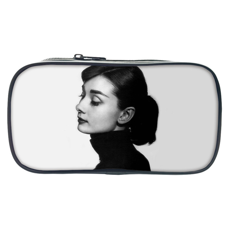 Audrey Hepburn Pen Case Student’s Large Capacity Pencil Bag - Image 8