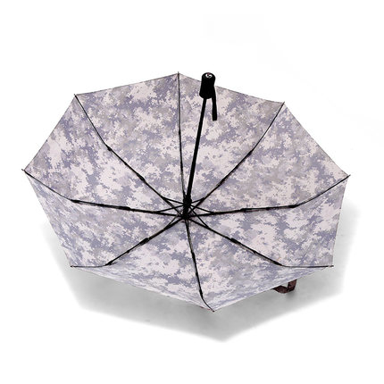 Rainbow Six Foldable Umbrella Sunny and Rainy Sunscreen Anti-uv Umbrella - Image 5