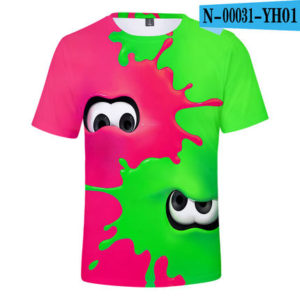 Splatoon T-Shirt Short Sleeves