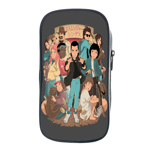 Stranger Things Pen Case Student’s Large Capacity Pencil Bag - Image 36