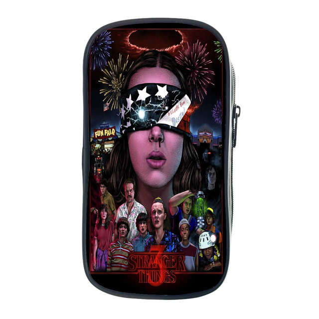 Stranger Things Pen Case Student’s Large Capacity Pencil Bag - Image 34