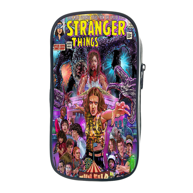 Stranger Things Pen Case Student’s Large Capacity Pencil Bag - Image 32