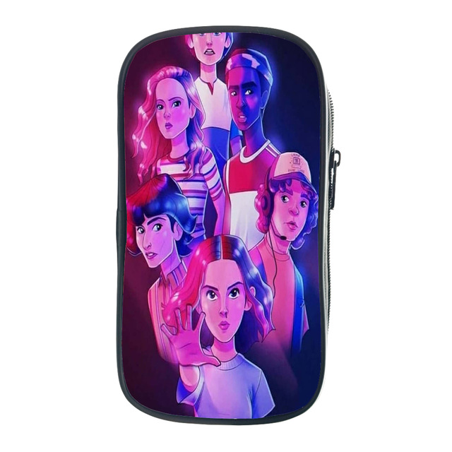 Stranger Things Pen Case Student’s Large Capacity Pencil Bag - Image 29