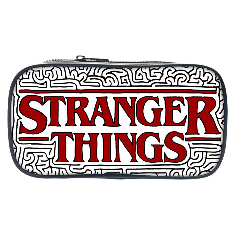 Stranger Things Pen Case Student’s Large Capacity Pencil Bag
