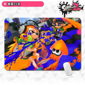 Splatoon Cartoon The Desk Pad Gift 800mm×300mm×5mm
