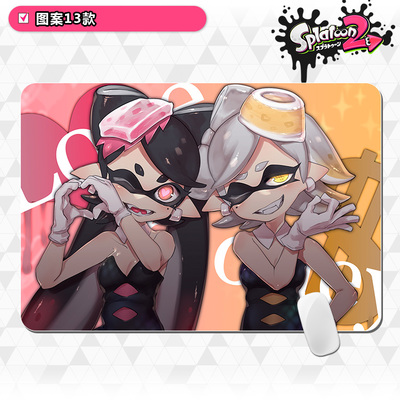 Splatoon Cartoon The Desk Pad Gift 800mm×300mm×5mm - Image 13