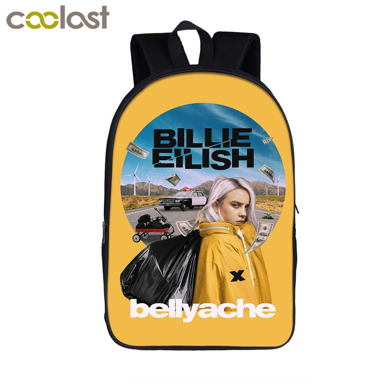 16‘’Billie Eilish Backpack School Bag - Image 12