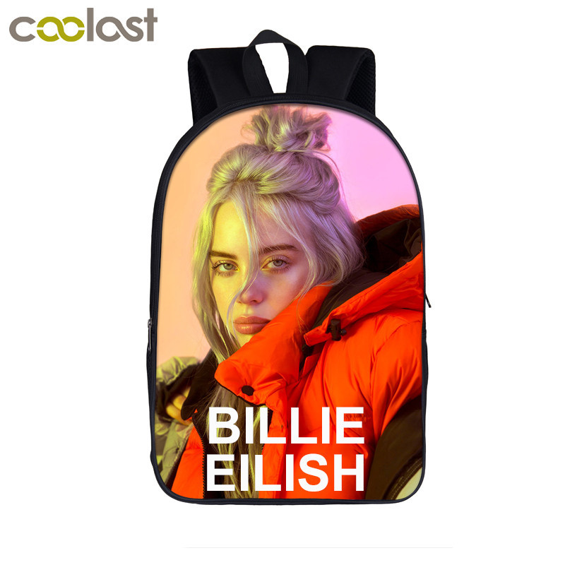 16‘’Billie Eilish Backpack School Bag - Image 6