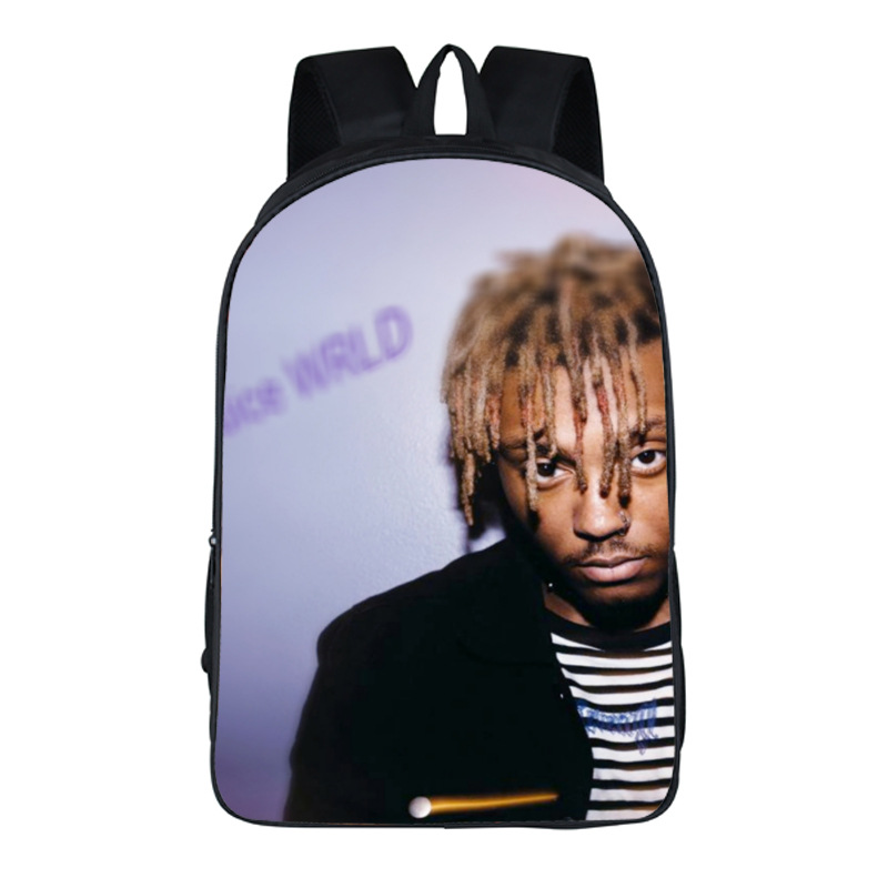 16''Juice WRLD Backpack School Bag giftcartoon
