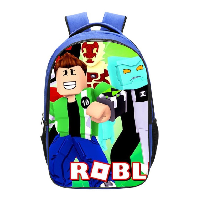 ROBLOX Backpack School Bag Blue - Image 9
