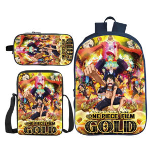 16″ONE PIECE Backpack School Bag+Shoulder Bag+Pencil Bag