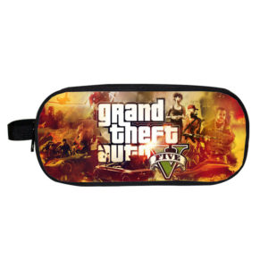 GTA 5 Pencil Case Student’s Large Capacity Pen Bag