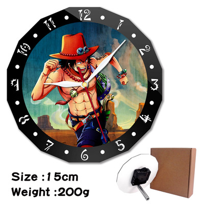 ONE PIECE alarm clock wall clock clock decorative clock wall clock 15cm - Image 18