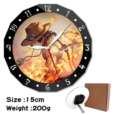 ONE PIECE alarm clock wall clock clock decorative clock wall clock 15cm - Image 19