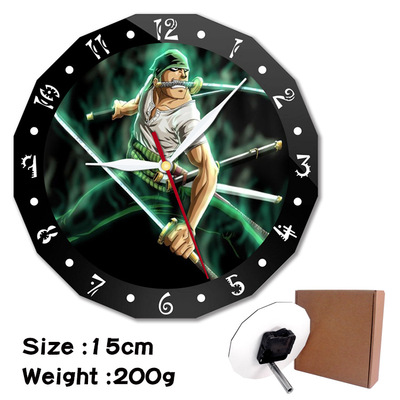 ONE PIECE alarm clock wall clock clock decorative clock wall clock 15cm - Image 22
