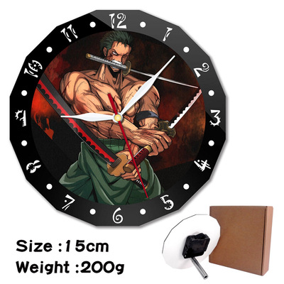 ONE PIECE alarm clock wall clock clock decorative clock wall clock 15cm - Image 25