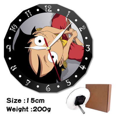 ONE PIECE alarm clock wall clock clock decorative clock wall clock 15cm - Image 10