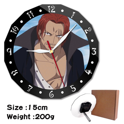 ONE PIECE alarm clock wall clock clock decorative clock wall clock 15cm - Image 30