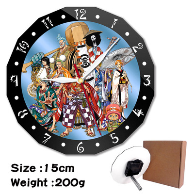 ONE PIECE alarm clock wall clock clock decorative clock wall clock 15cm - Image 33