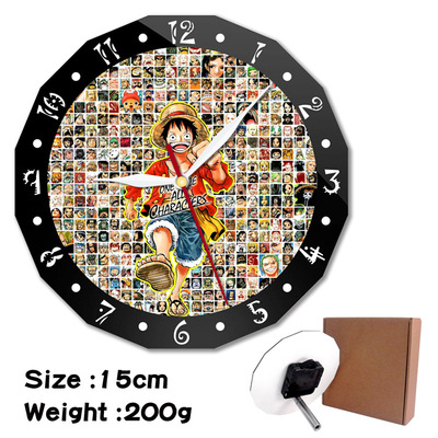 ONE PIECE alarm clock wall clock clock decorative clock wall clock 15cm - Image 11