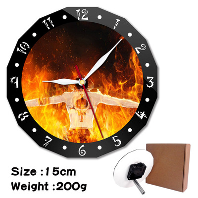 ONE PIECE alarm clock wall clock clock decorative clock wall clock 15cm - Image 3