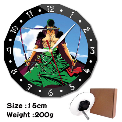 ONE PIECE alarm clock wall clock clock decorative clock wall clock 15cm - Image 6