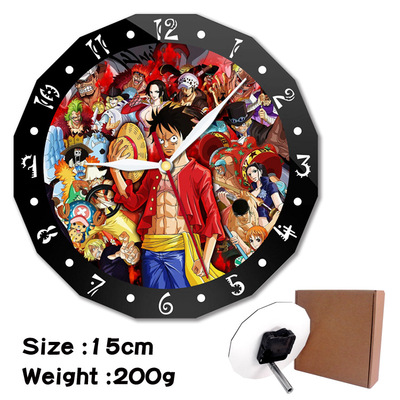ONE PIECE alarm clock wall clock clock decorative clock wall clock 15cm - Image 9