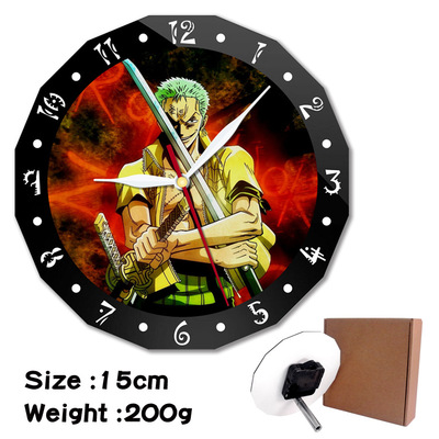 ONE PIECE alarm clock wall clock clock decorative clock wall clock 15cm - Image 13