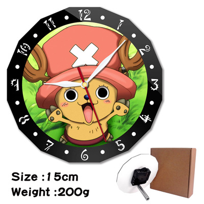 ONE PIECE alarm clock wall clock clock decorative clock wall clock 15cm - Image 16