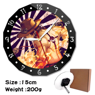 ONE PIECE alarm clock wall clock clock decorative clock wall clock 15cm - Image 17